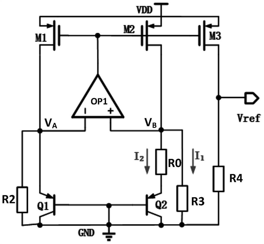 A bandgap reference circuit