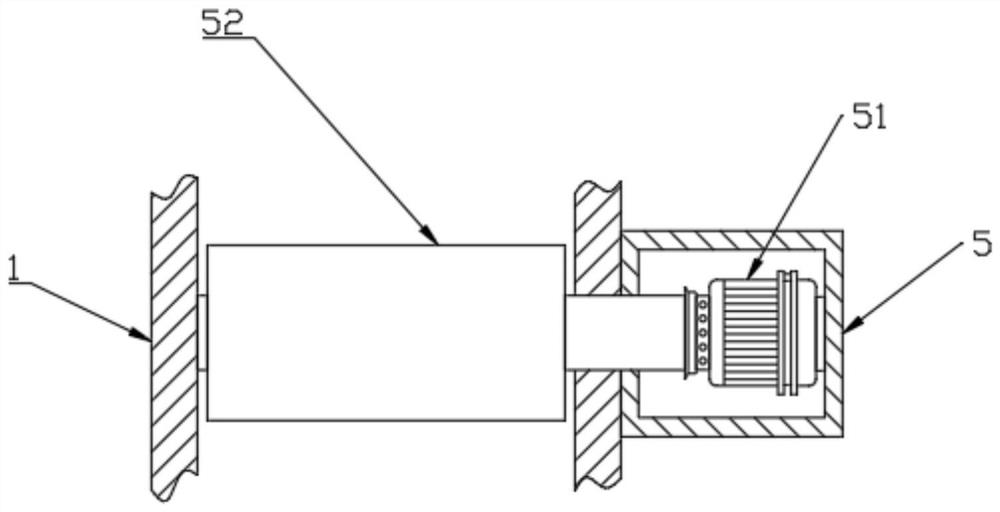 Conveying device for rice processing