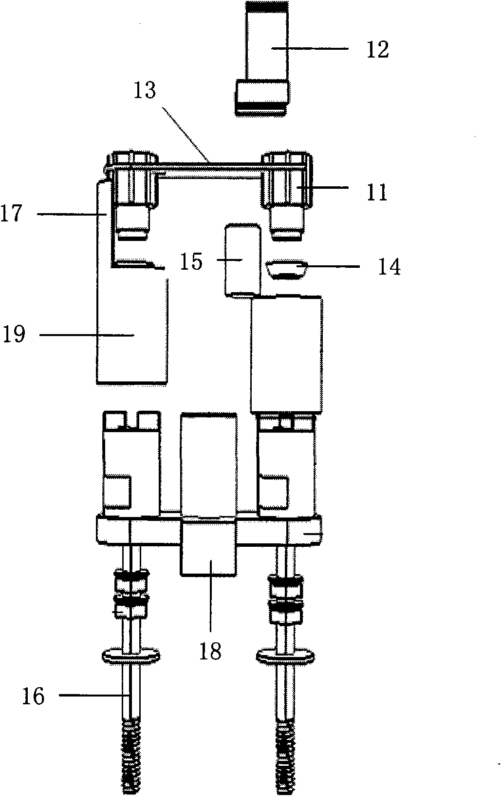 Intelligent detection system and detection method of press plate position