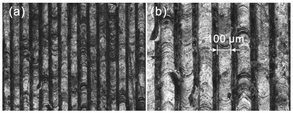 Forming method and product of multilevel microstructure on metal surface