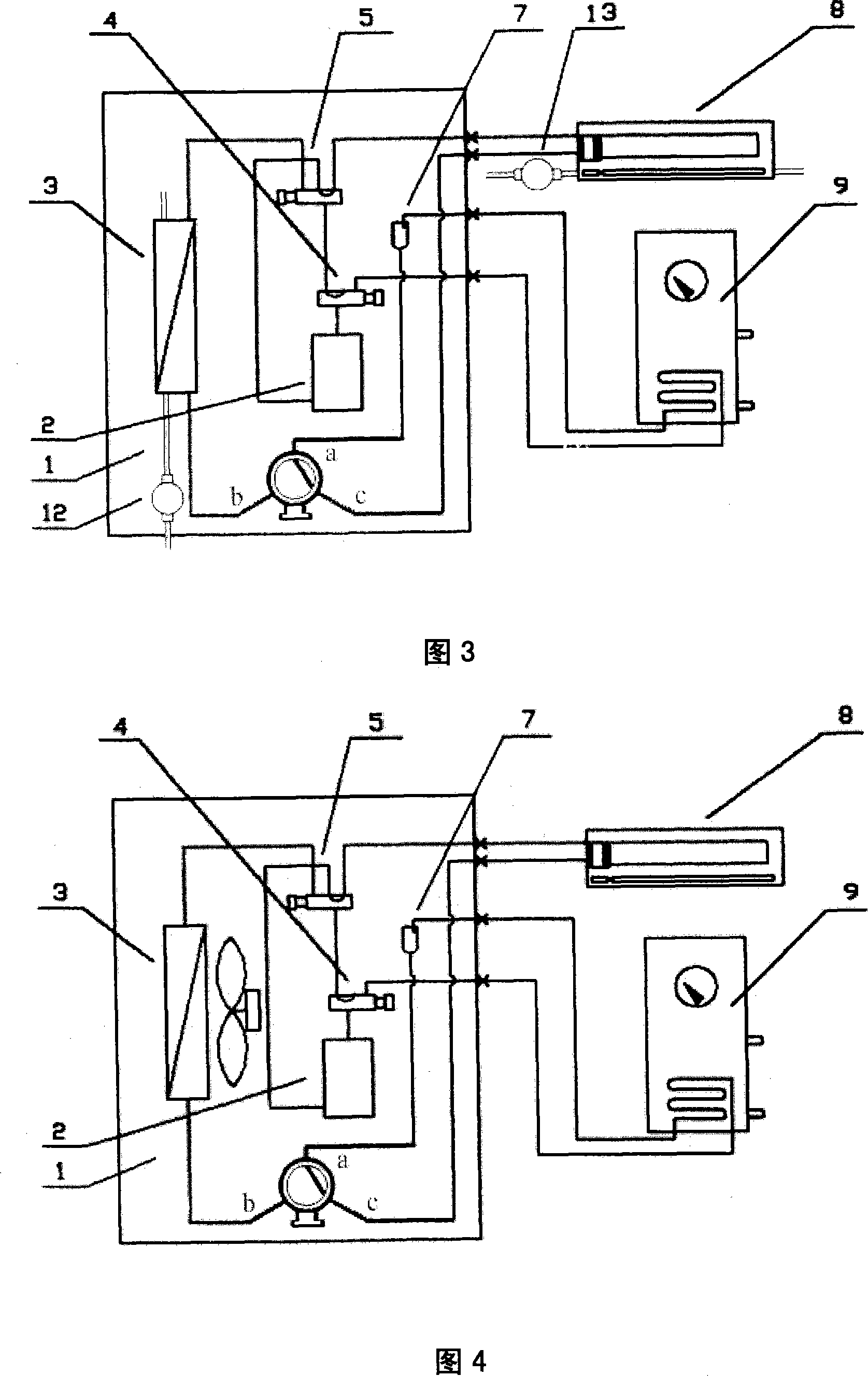 Hot-water air conditioner