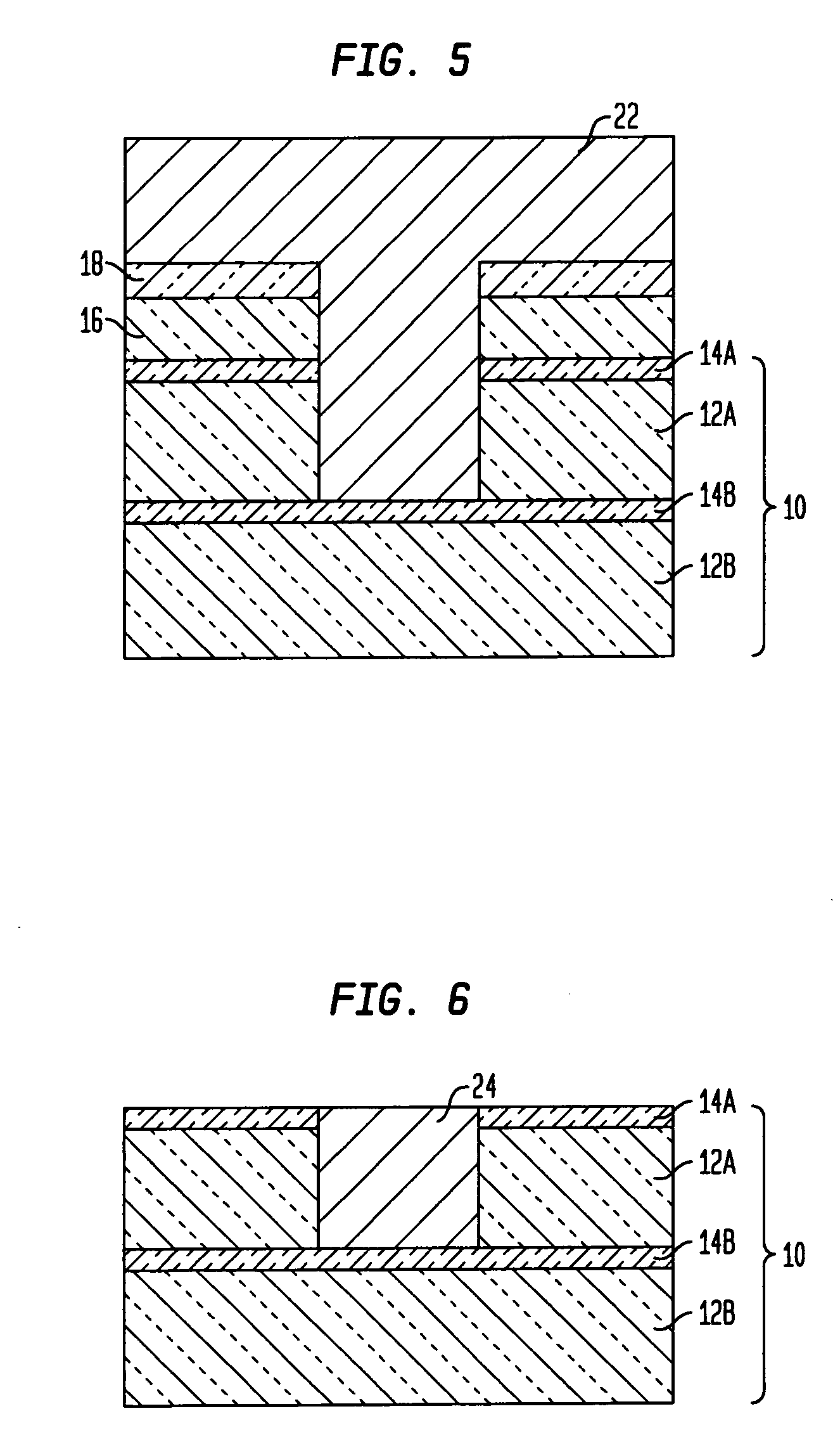 Structures and methods for low-k or ultra low-k interlayer dielectric pattern transfer