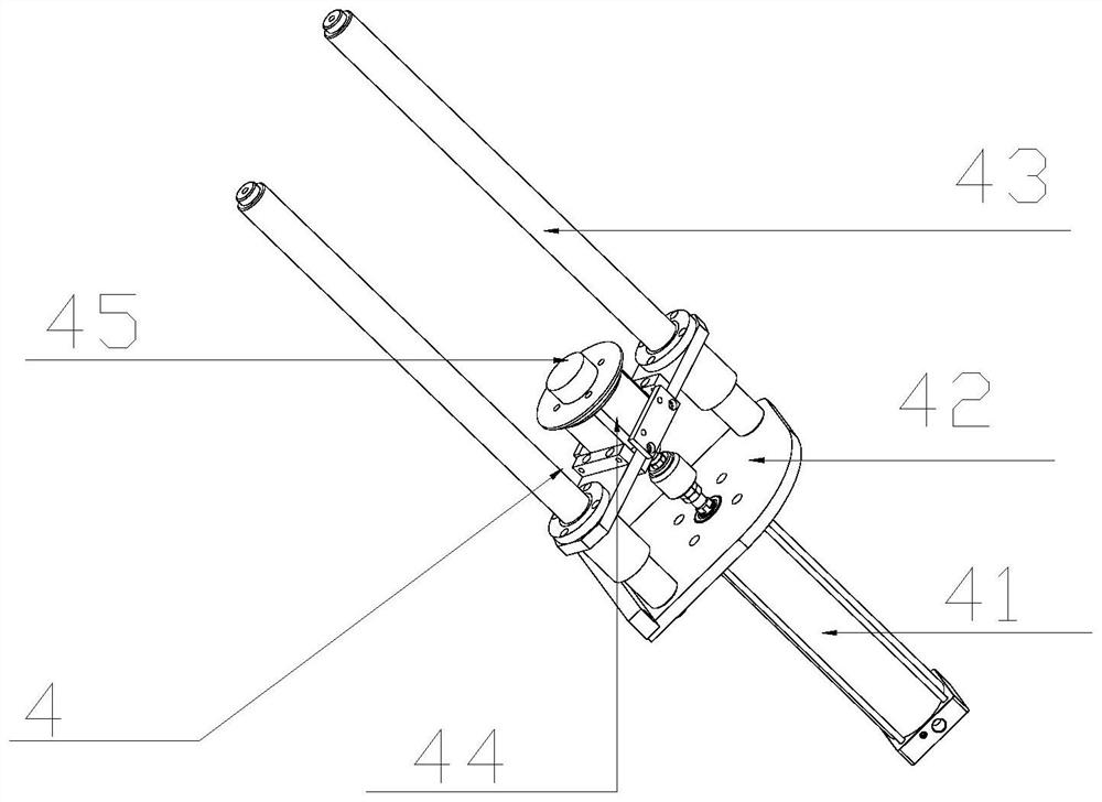 Laser welding device for diamond drill base body