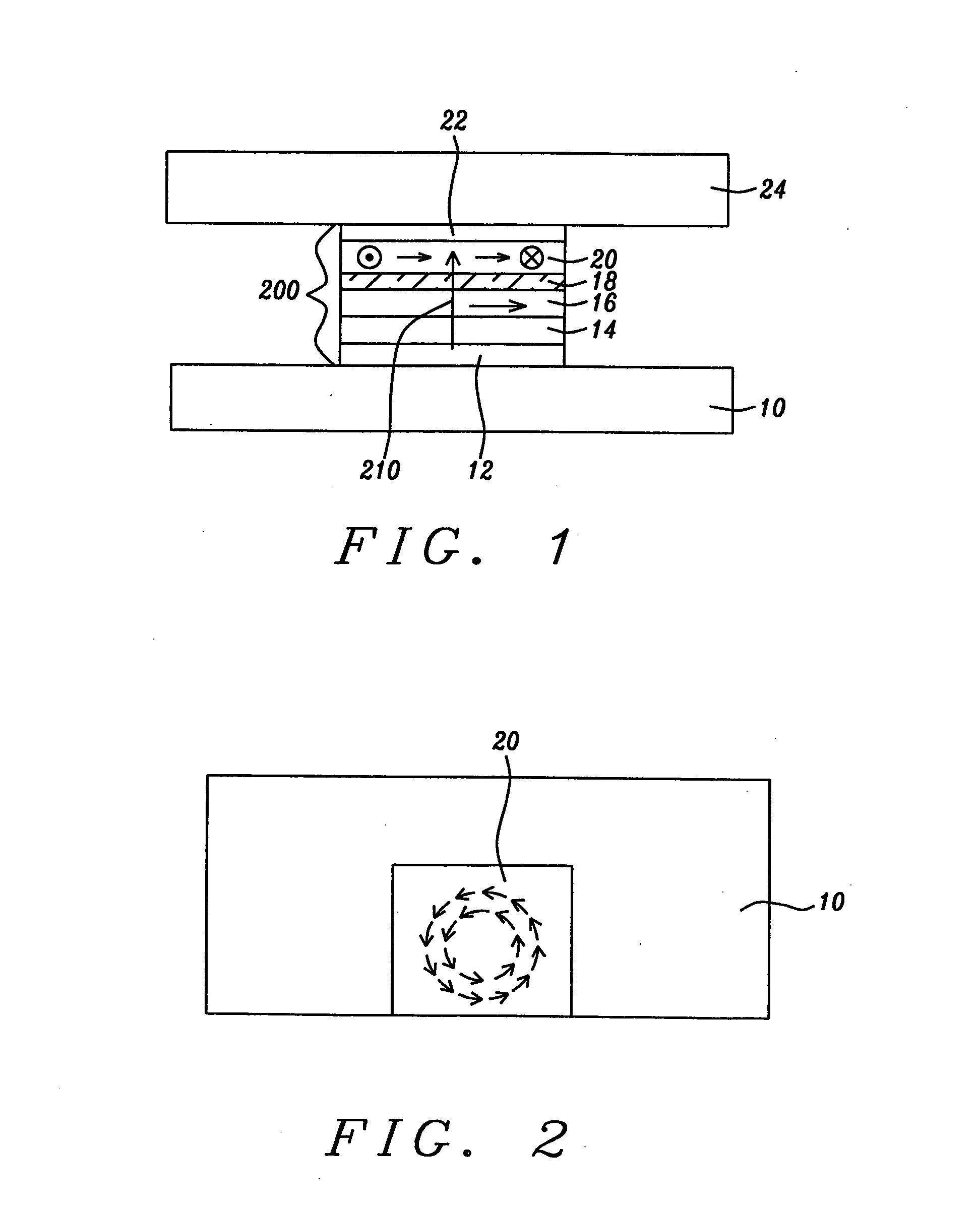 CPP magnetic recording head with self-stabilizing vortex configuration