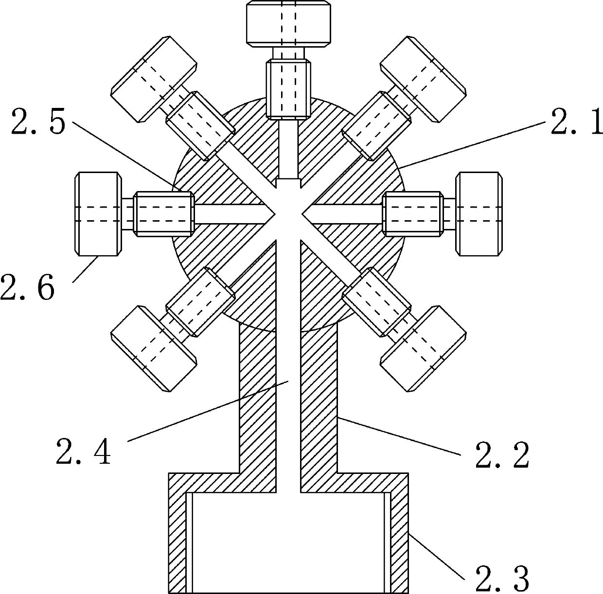 Remote control self-moving type pneumatic dust removal device