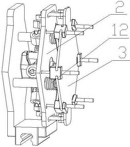 A clamping mechanism for hexagonal quick-release clamps