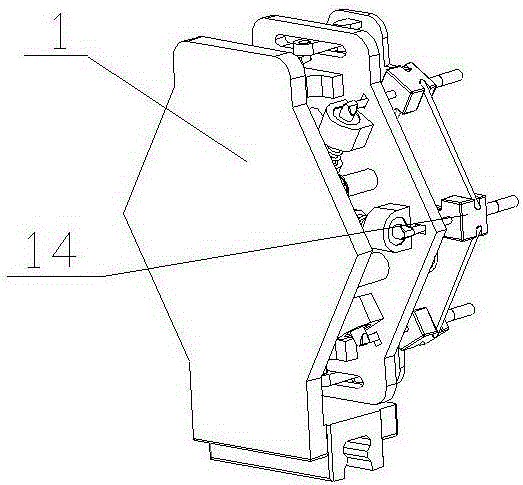 A clamping mechanism for hexagonal quick-release clamps