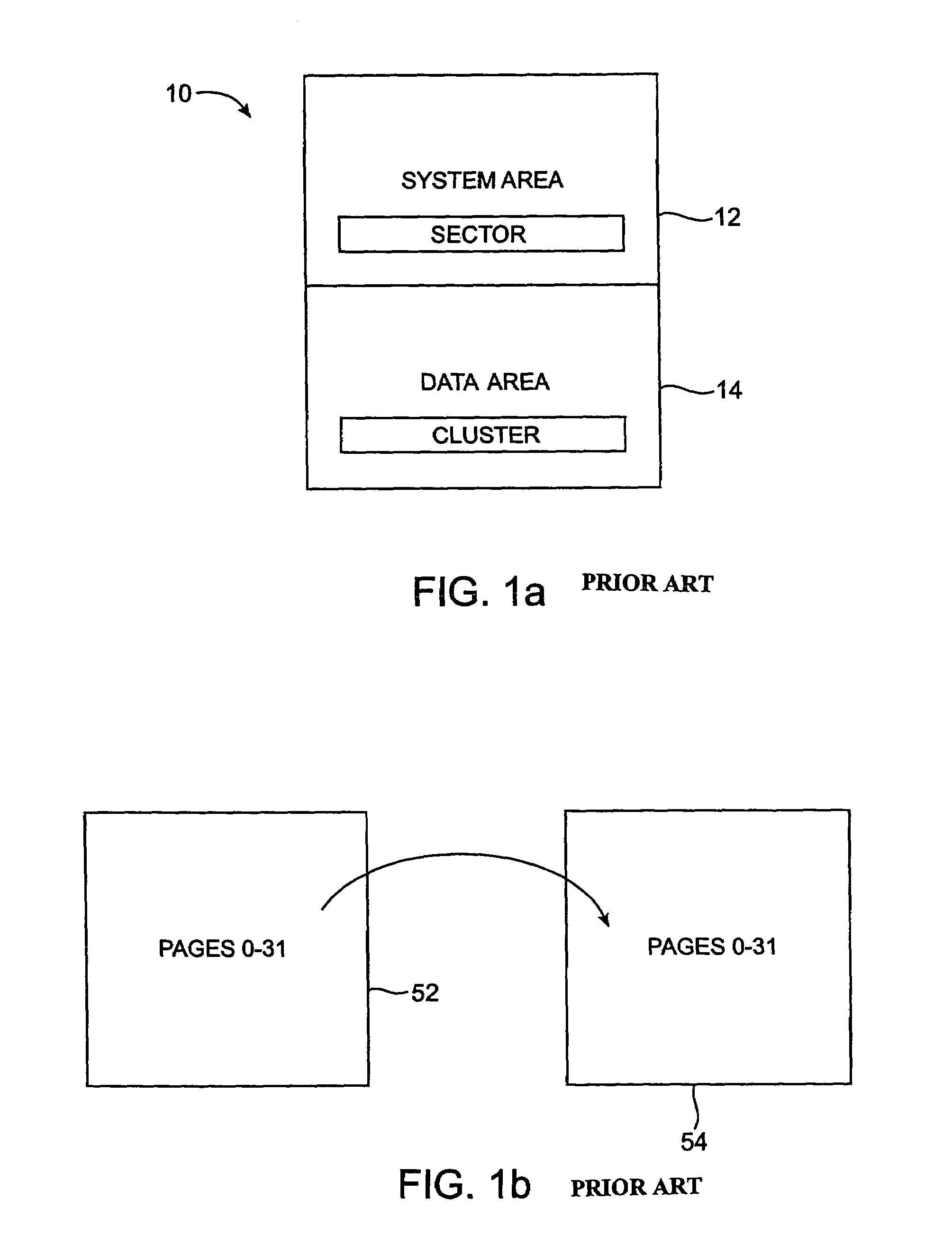 Method and apparatus for grouping pages within a block