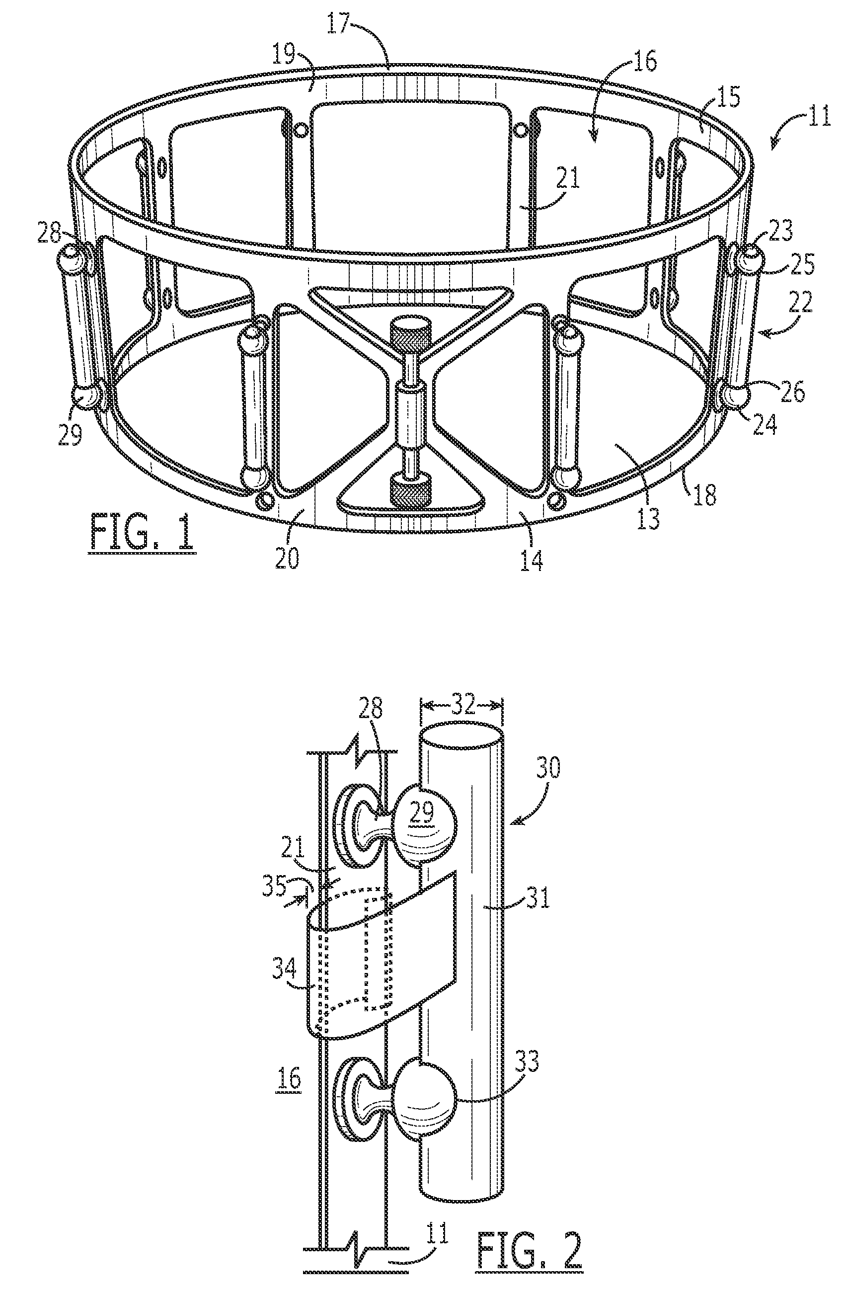 Drum shell mounting system and associated methods