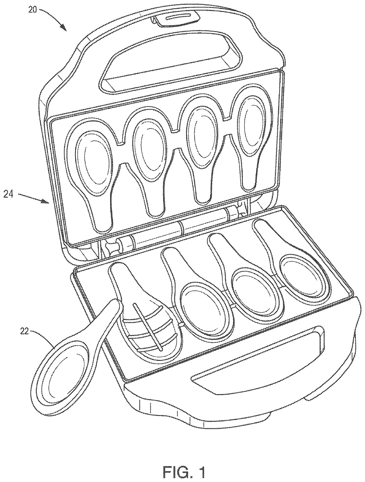 Appliance iron for making edible spoons