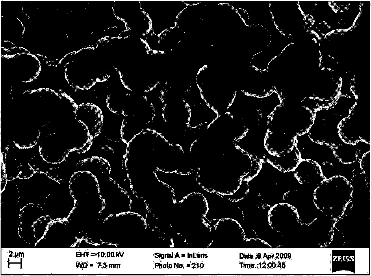 Preparation method of a non-hydrated proton exchange membrane for reducing methanol permeability