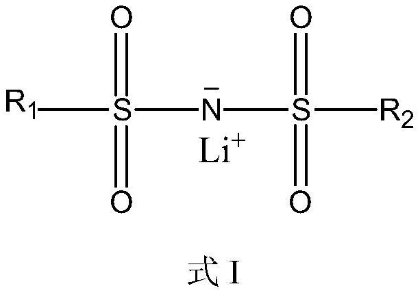 A lithium ion battery