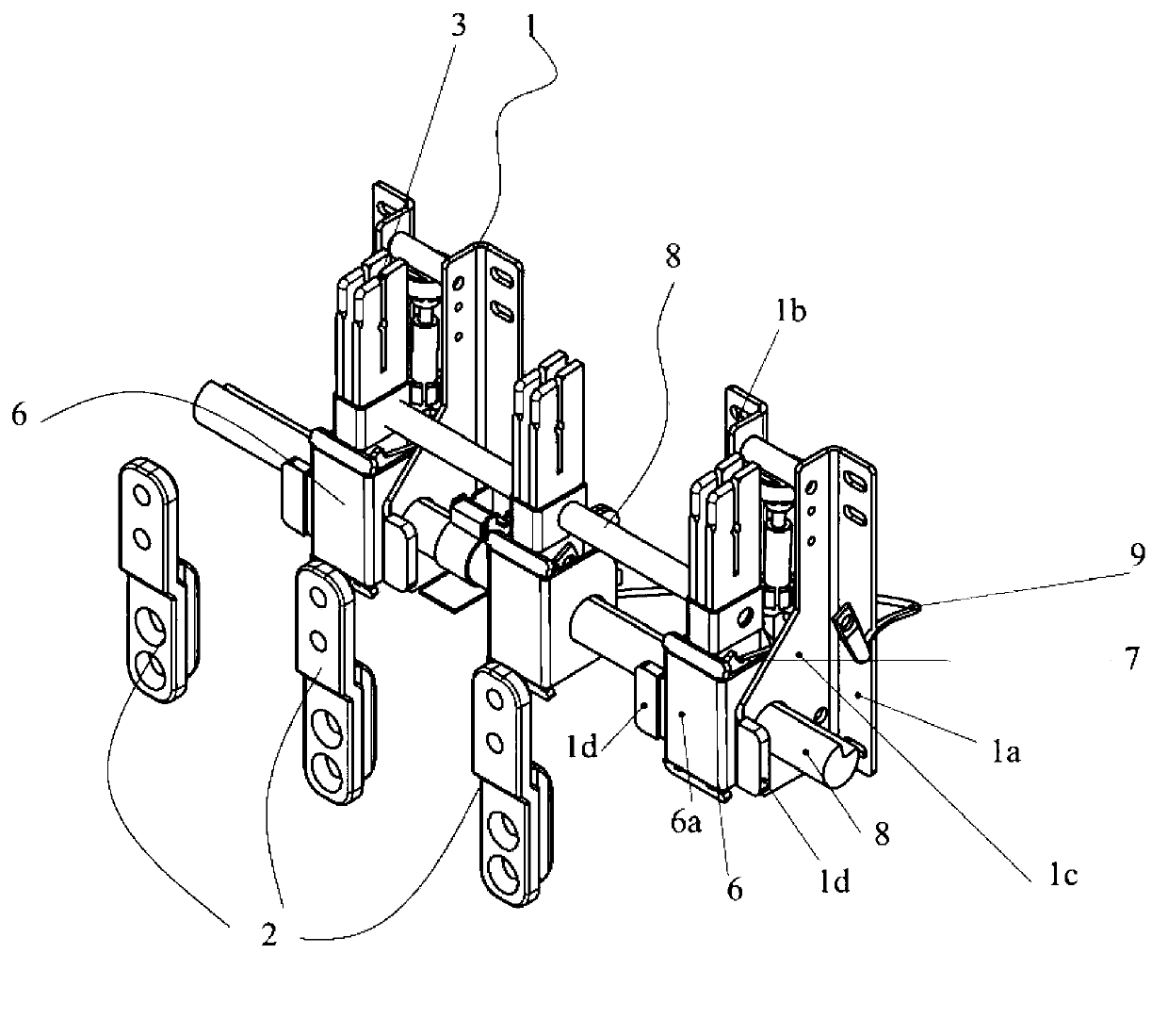 Earthing switch device