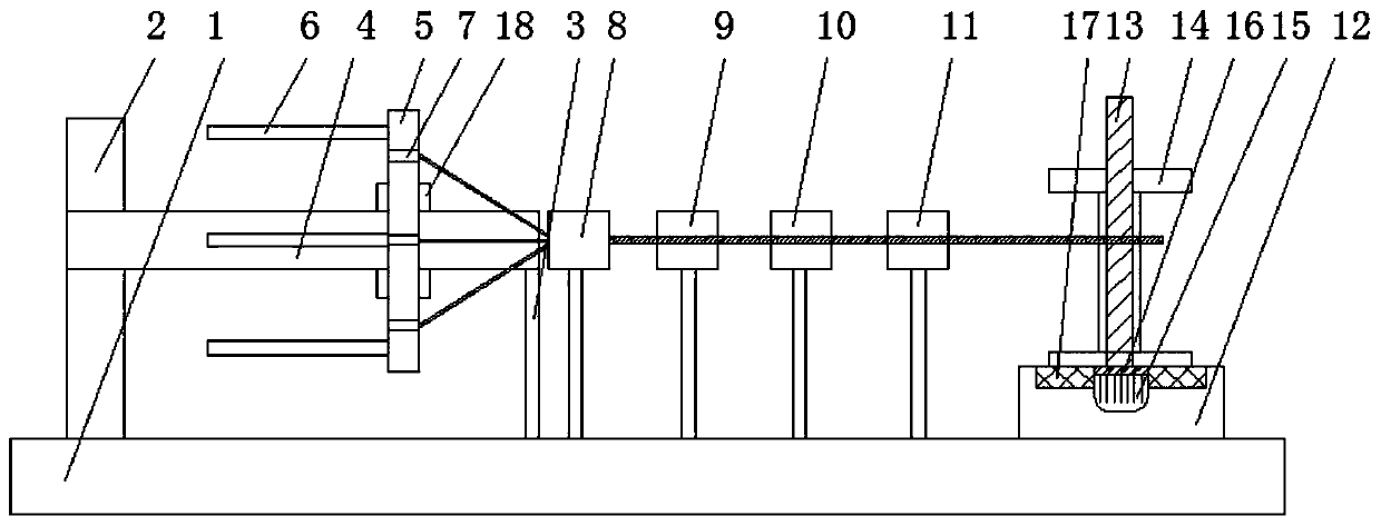 Cable stranding device