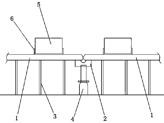 Anti-deformation control technology for two-way stainless steel plate jointing