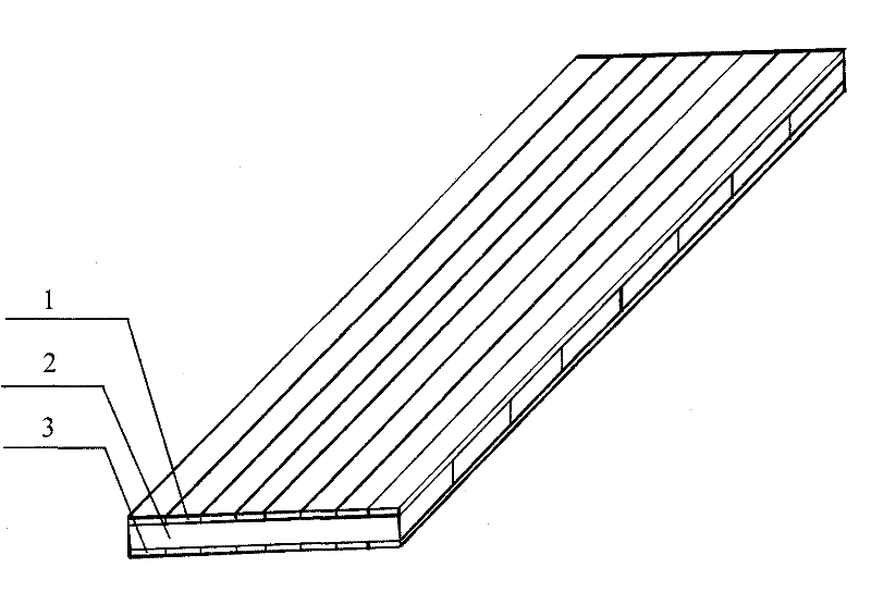 Bamboo-wood composite board and preparation method thereof