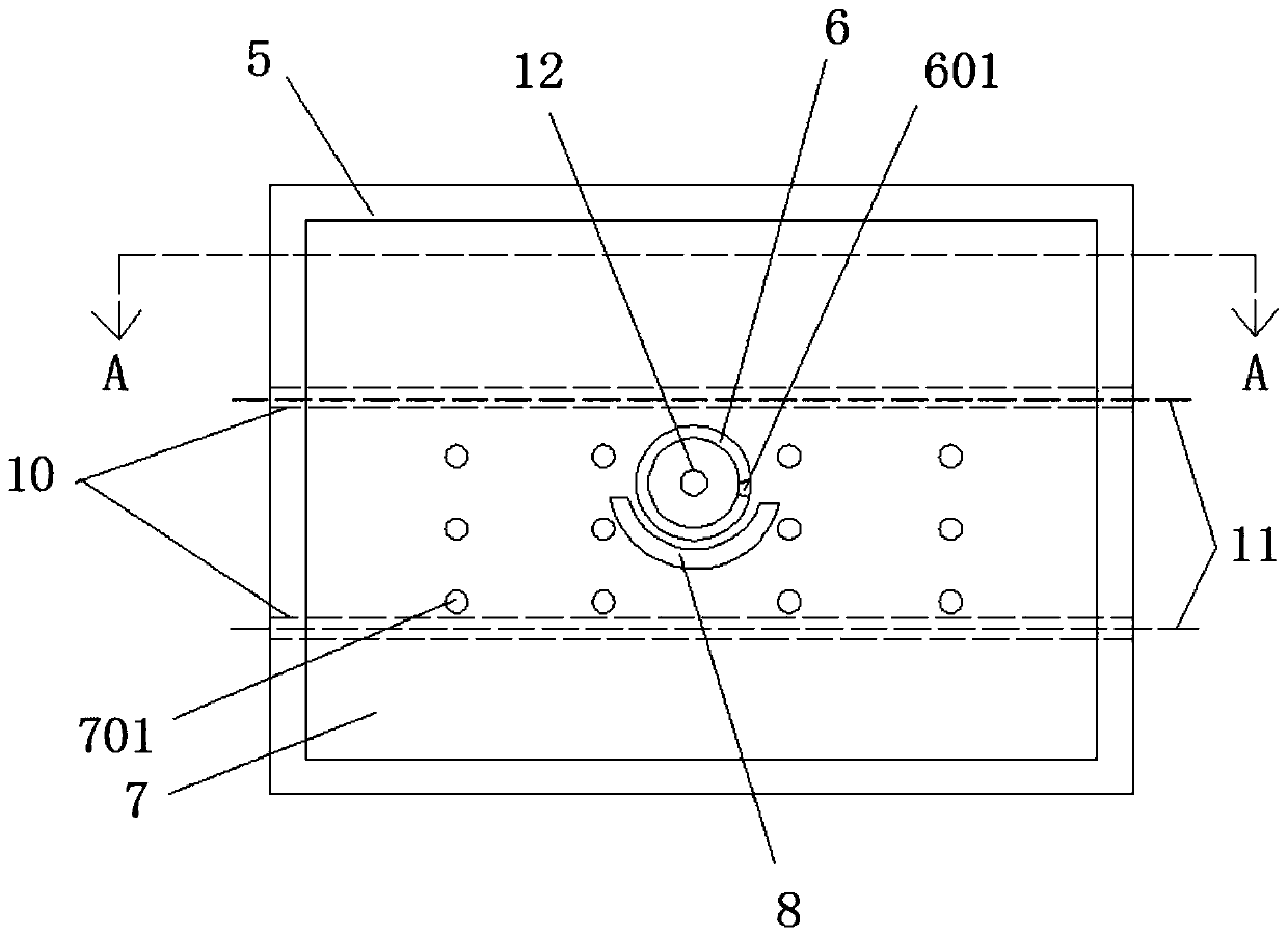 Testing method and device for multiple-stratum deformation induced by shield tunnel excavation