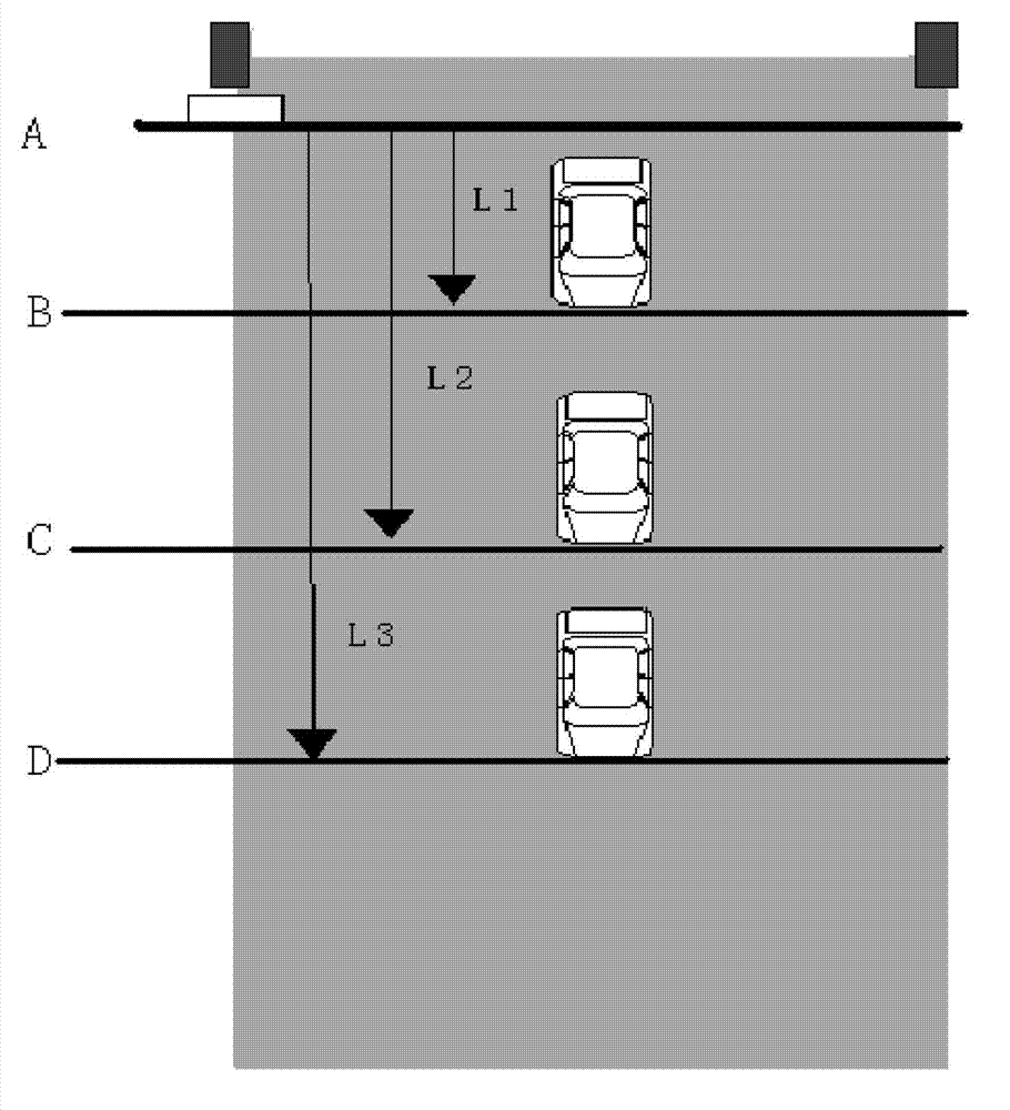 Identification system of smoke intensity image of tail gas of diesel vehicle