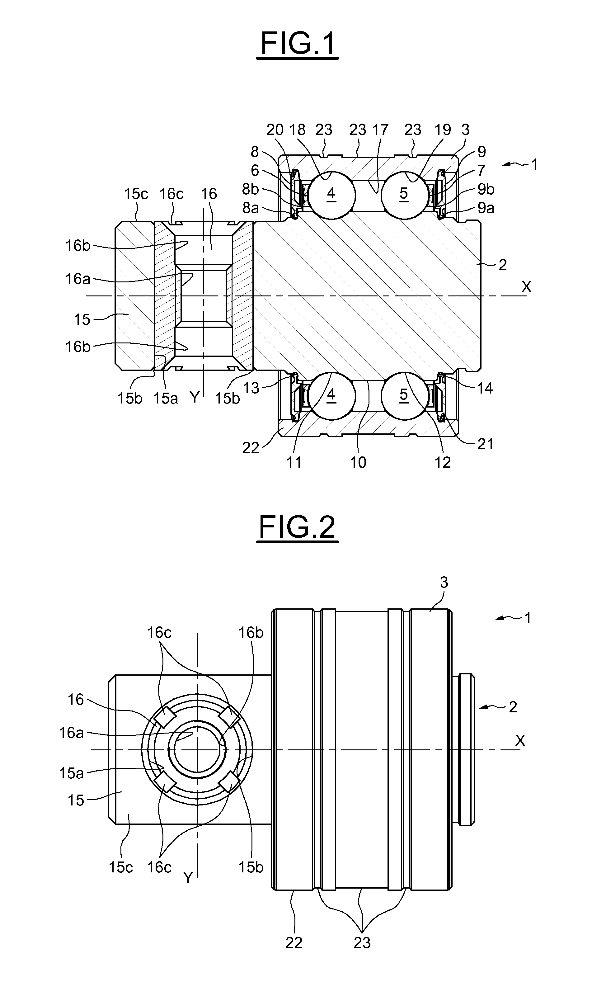 Rolling bearing for tensioning roller device and associated tensioning roller