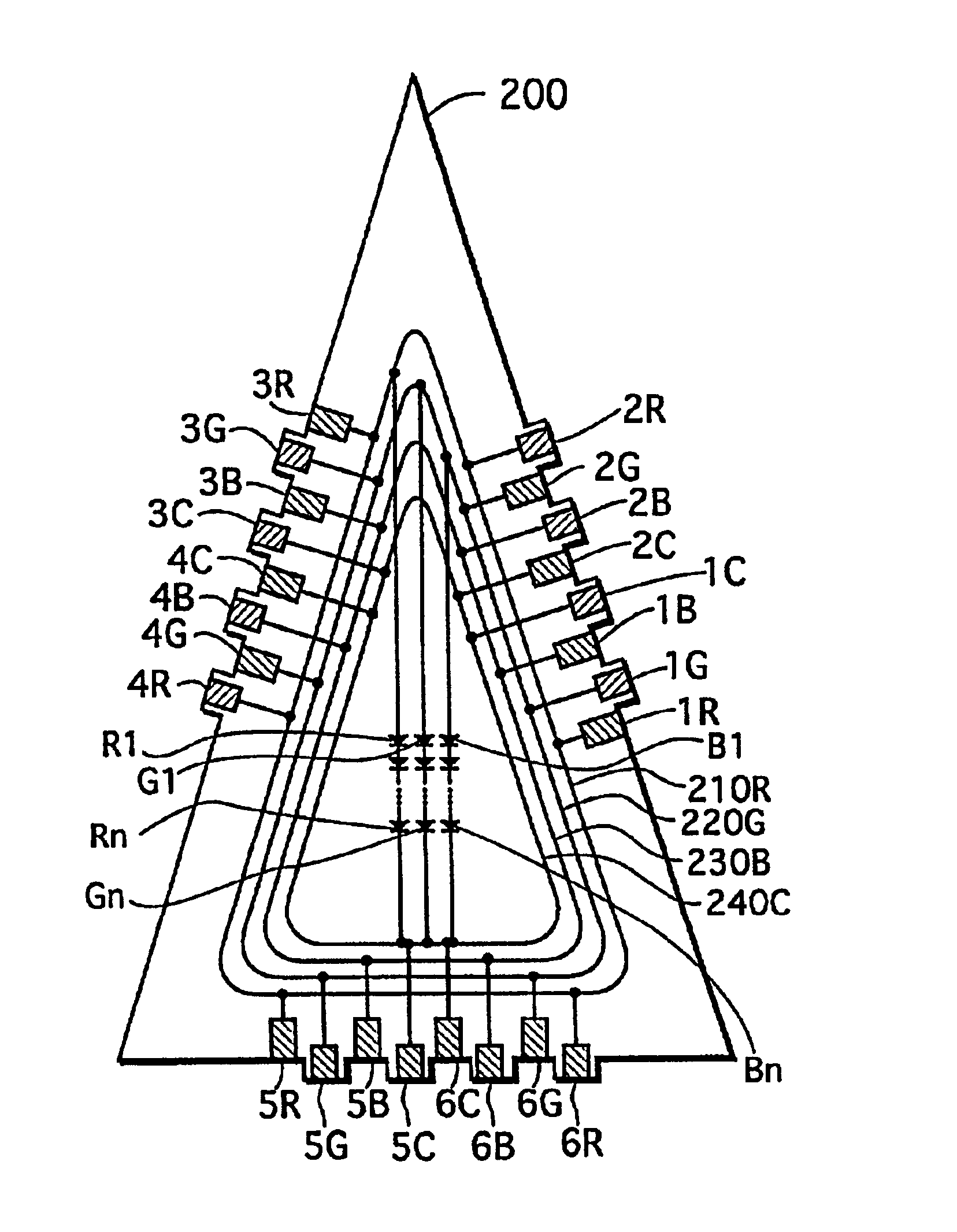 Light-emitting unit, light-emitting unit assembly, and lighting apparatus produced using a plurality of light-emitting units