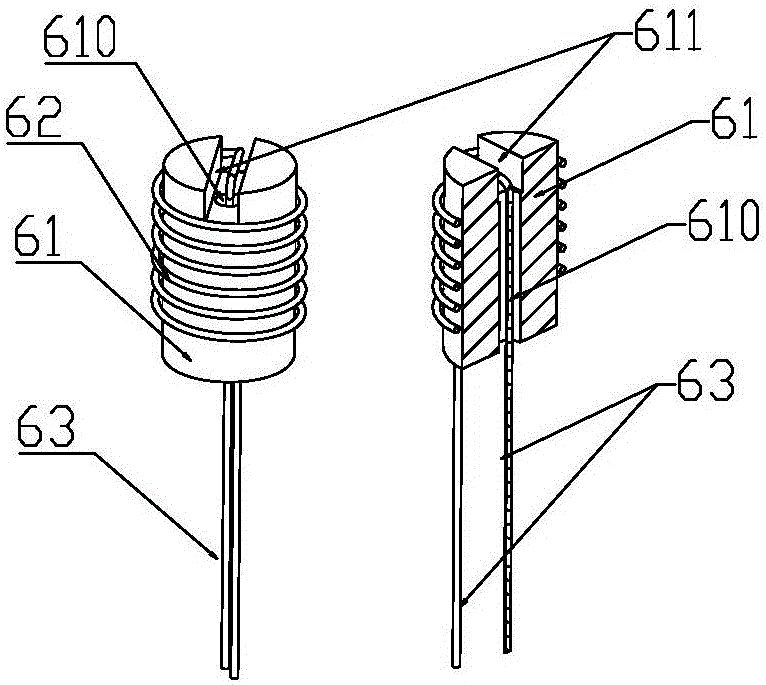 Electronic cigarette atomizer using vertical ceramic atomizing units