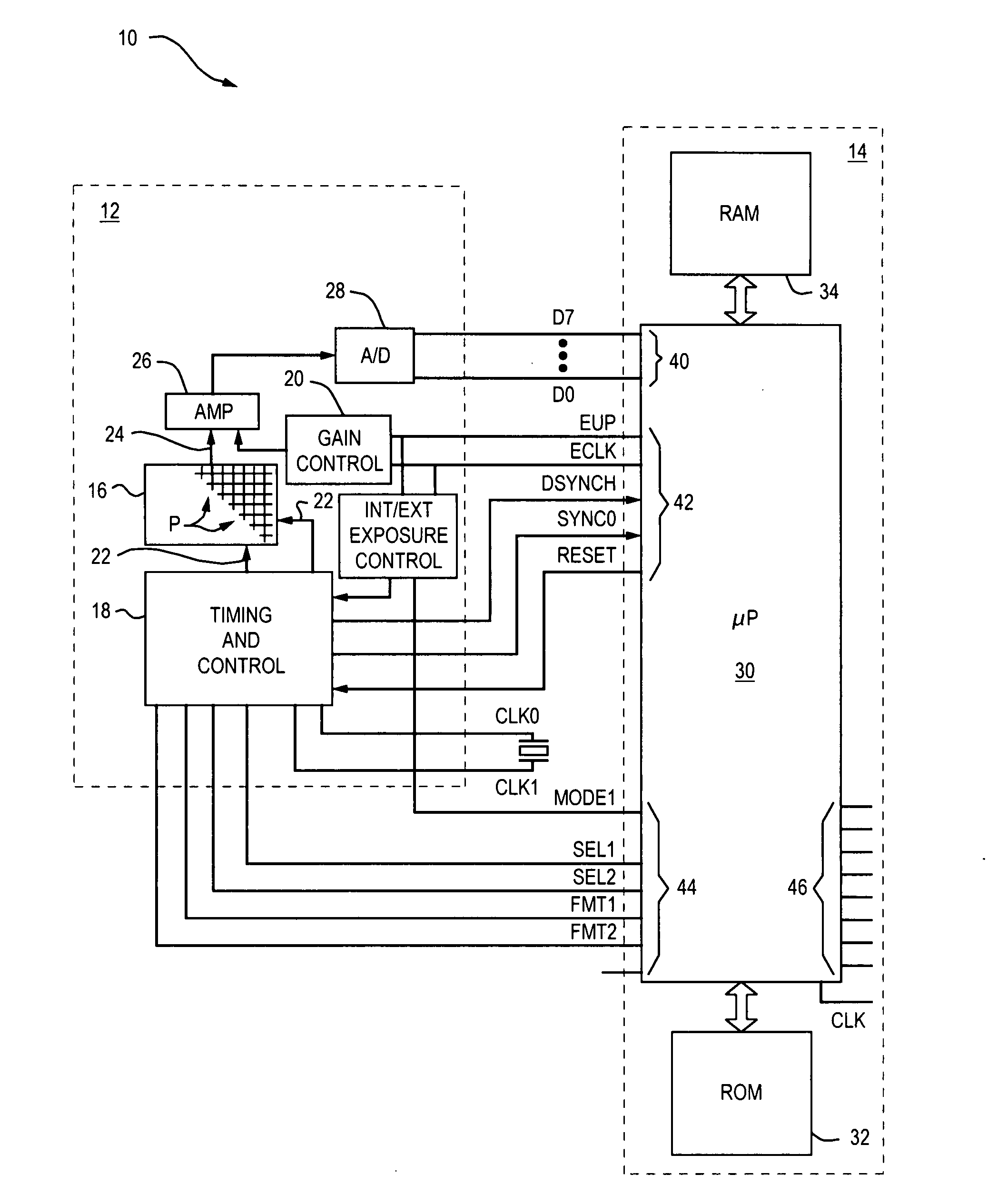Fixed pattern noise compensation method and apparatus