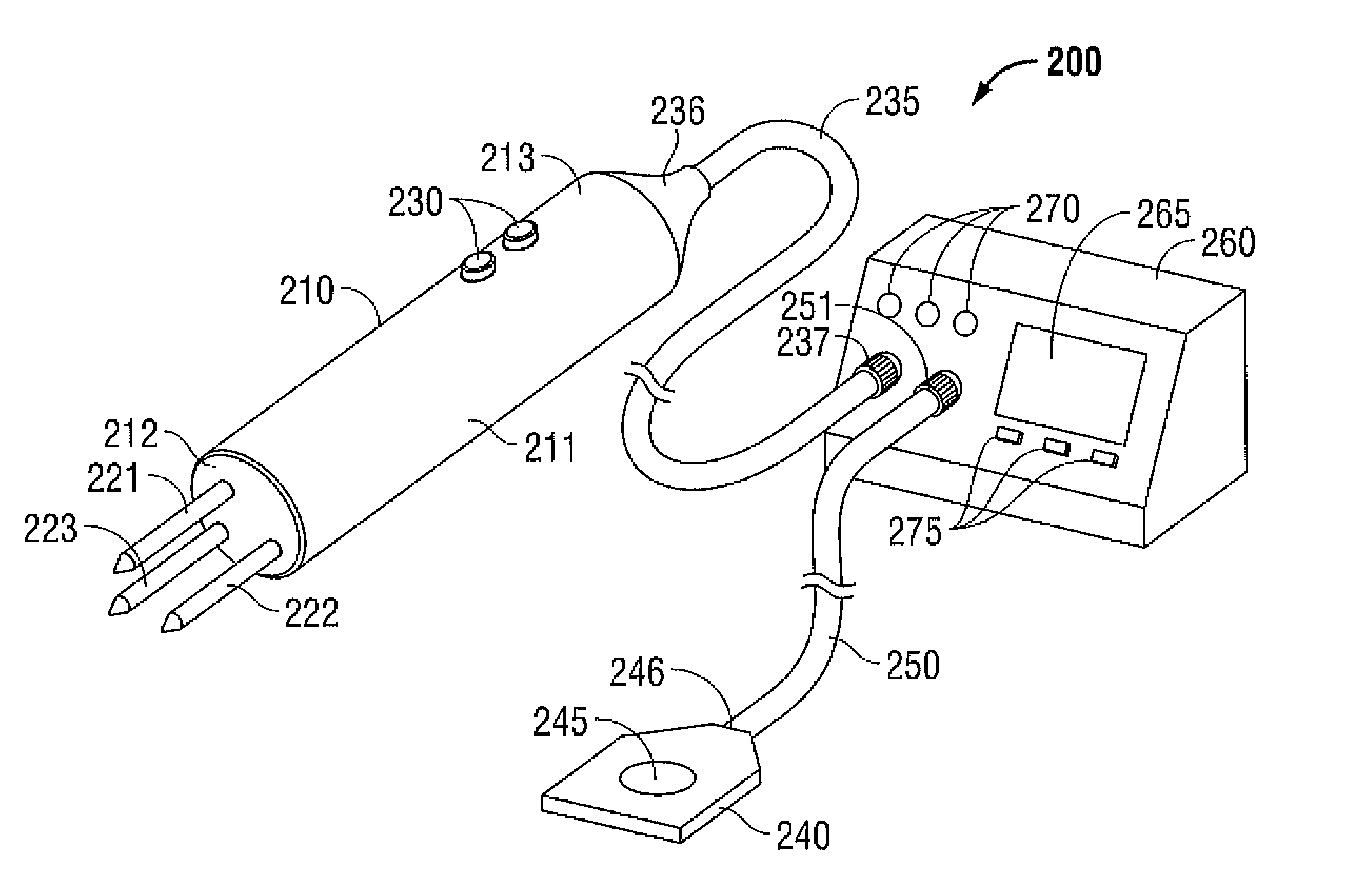 Polyphase Electrosurgical System and Method