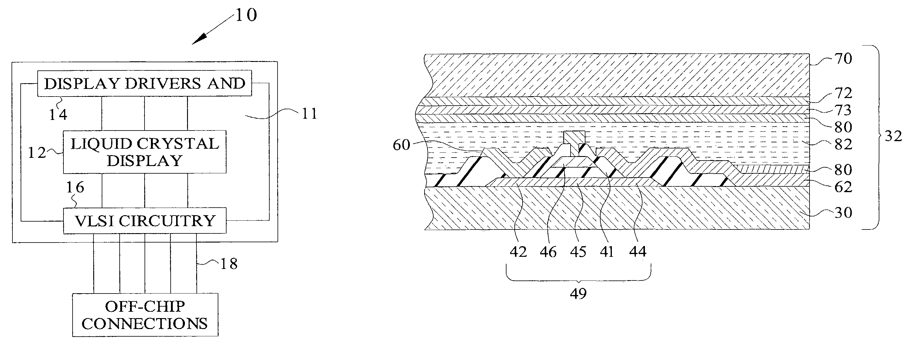 Silicon-on-sapphire display apparatus and method of fabricating same