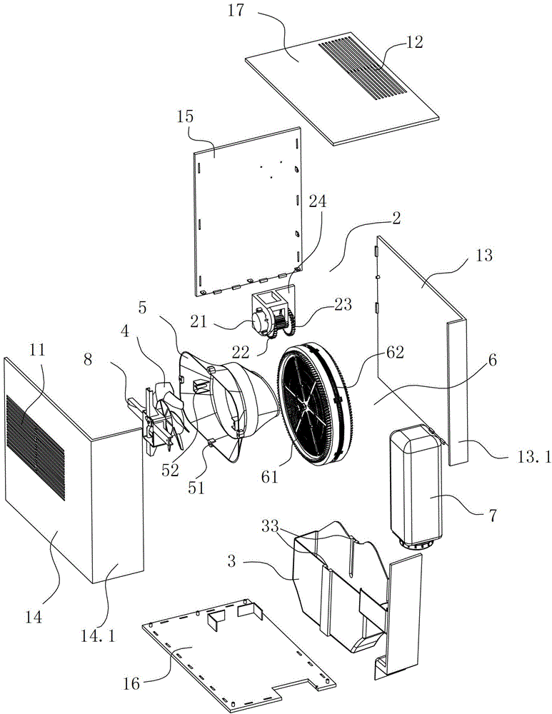 Air purifier using liquid as filter medium and method thereof