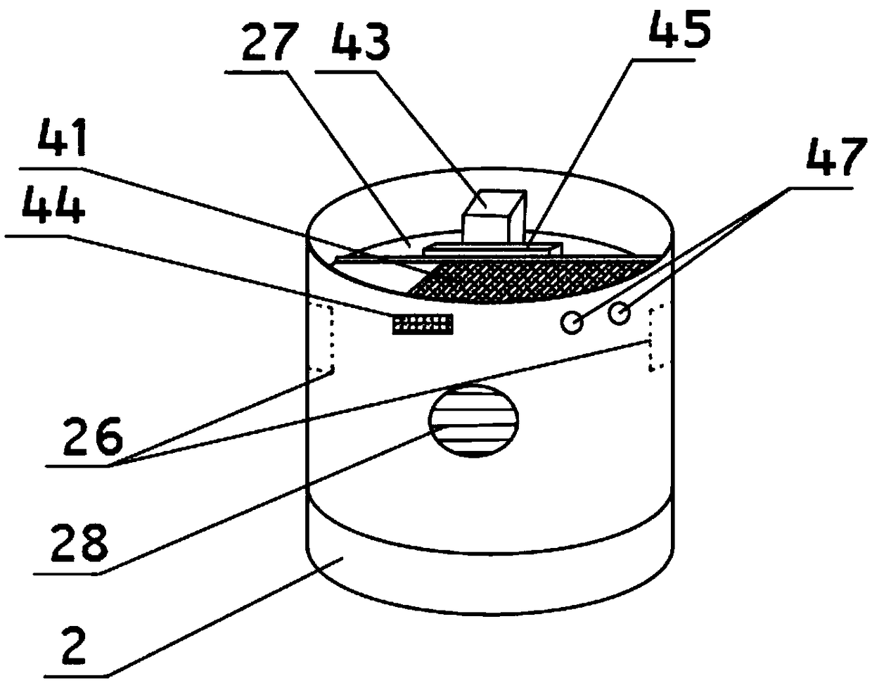 Massage moxibustion device