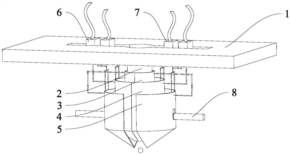 Pneumatic large-particle-size seed single-grain dibbling device