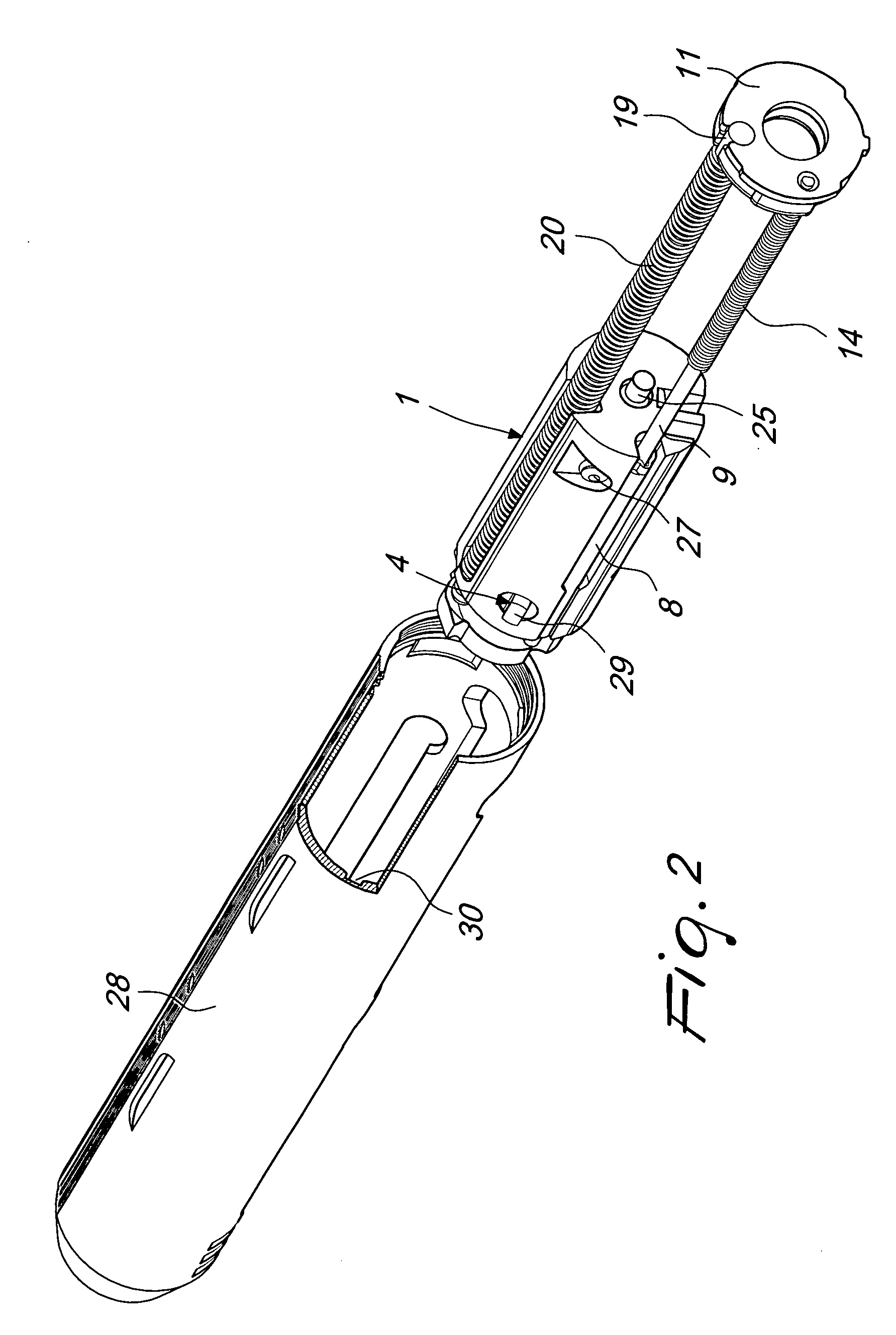 Locking and recocking assembly with swivel breech-lock and rotating locking head, particularly for inertially-actuated weapons using the kinetic energy of recoil