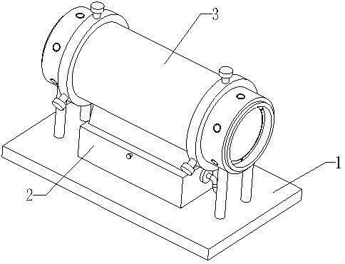 Glass fiber reinforced plastic blow-off pipeline construction method