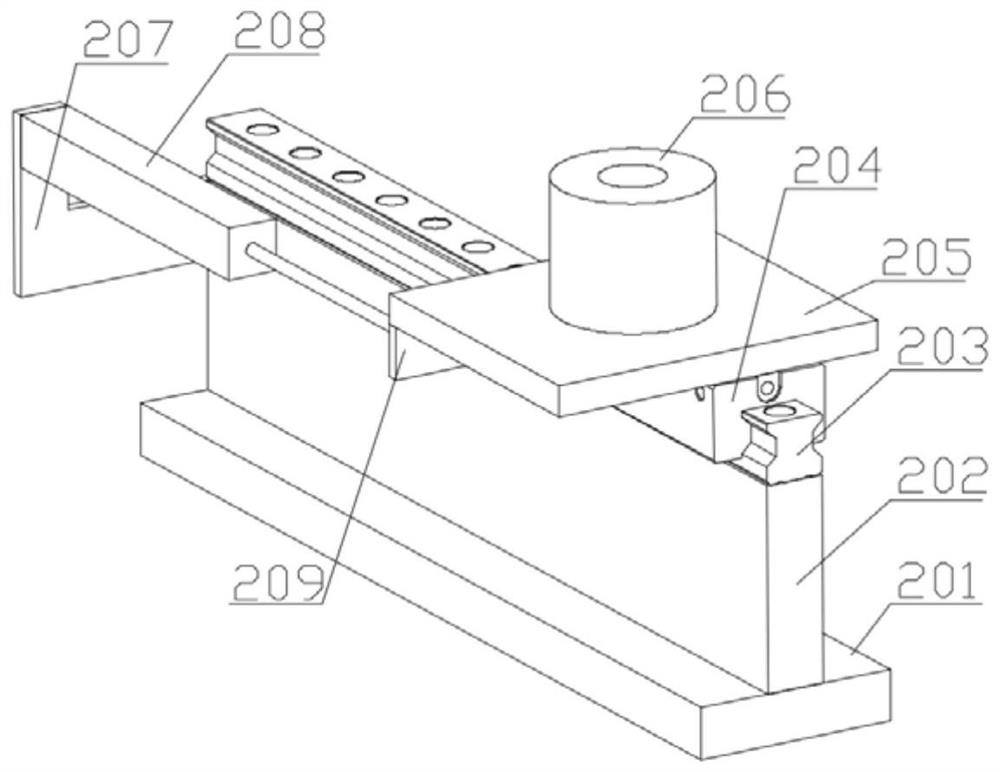 New energy motor input shaft press-fitting device