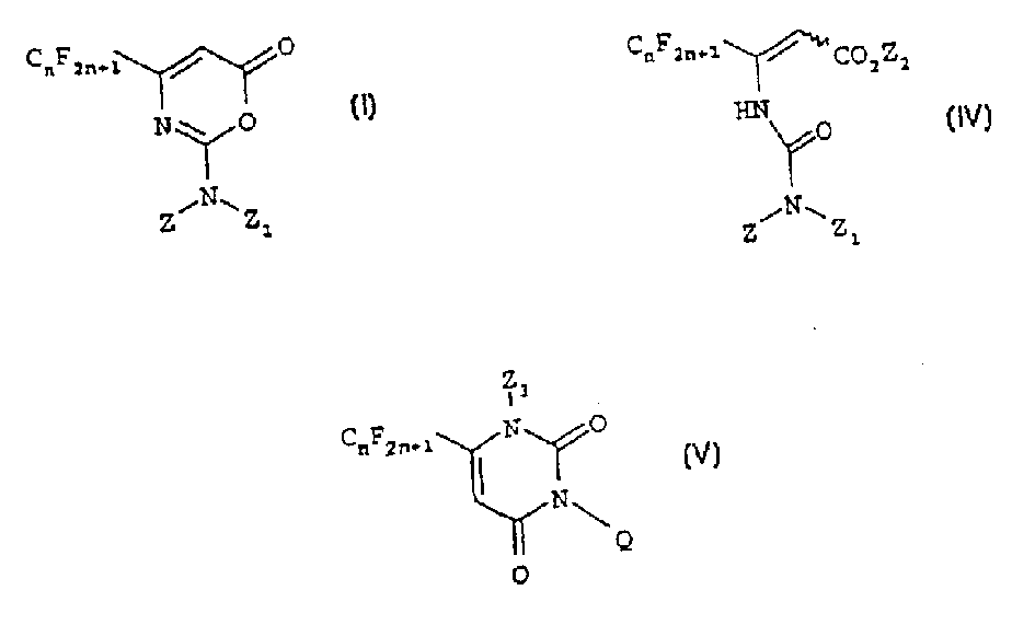 Processes and intermediates for prepn. of 1,3-diazin-b 6-ones and uracils