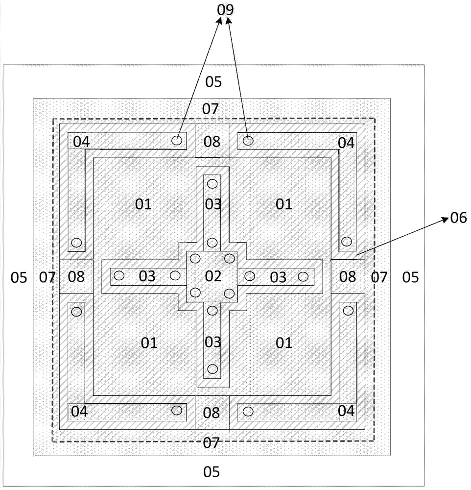 IGBT device capable of improving switch-on and switch-off speed and switch-on and switch-off uniformity and manufacturing method thereof