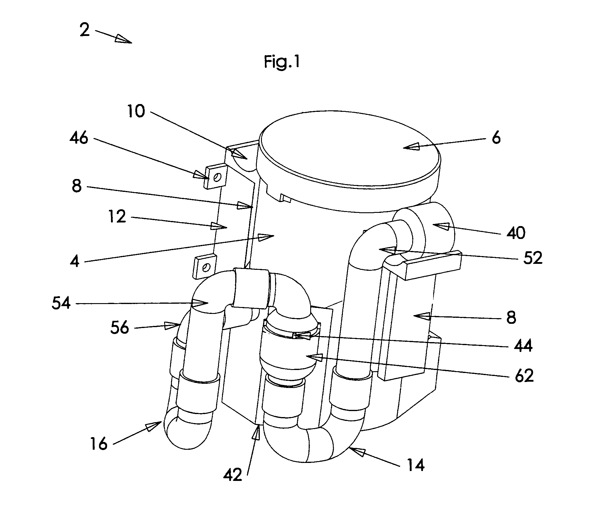 Dual P-trap and valve condensate collection and treatment system