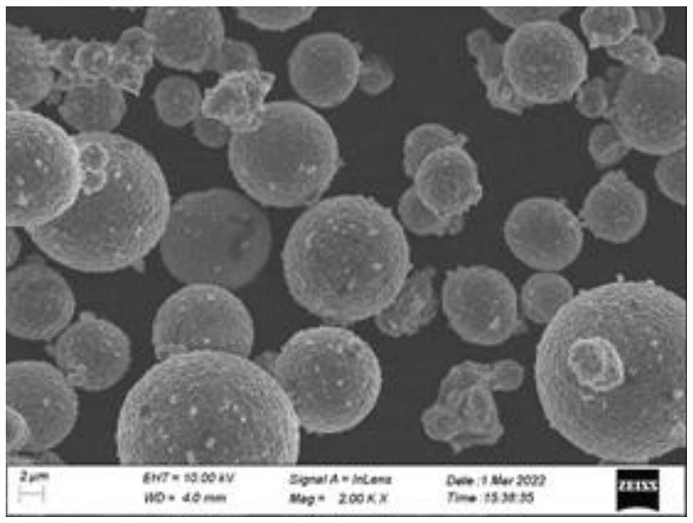 Ultrahigh-nickel polycrystalline positive electrode material as well as preparation method and application thereof