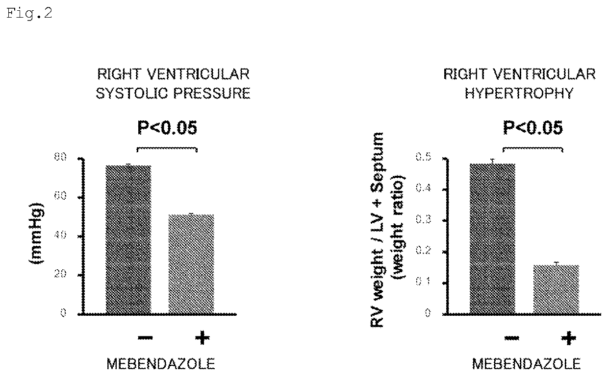 Prophylactic or therapeutic agent for pulmonary hypertension comprising mebendazole and/or itraconazole or salt thereof