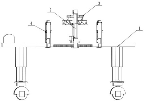 An auxiliary medical device for caesarean section