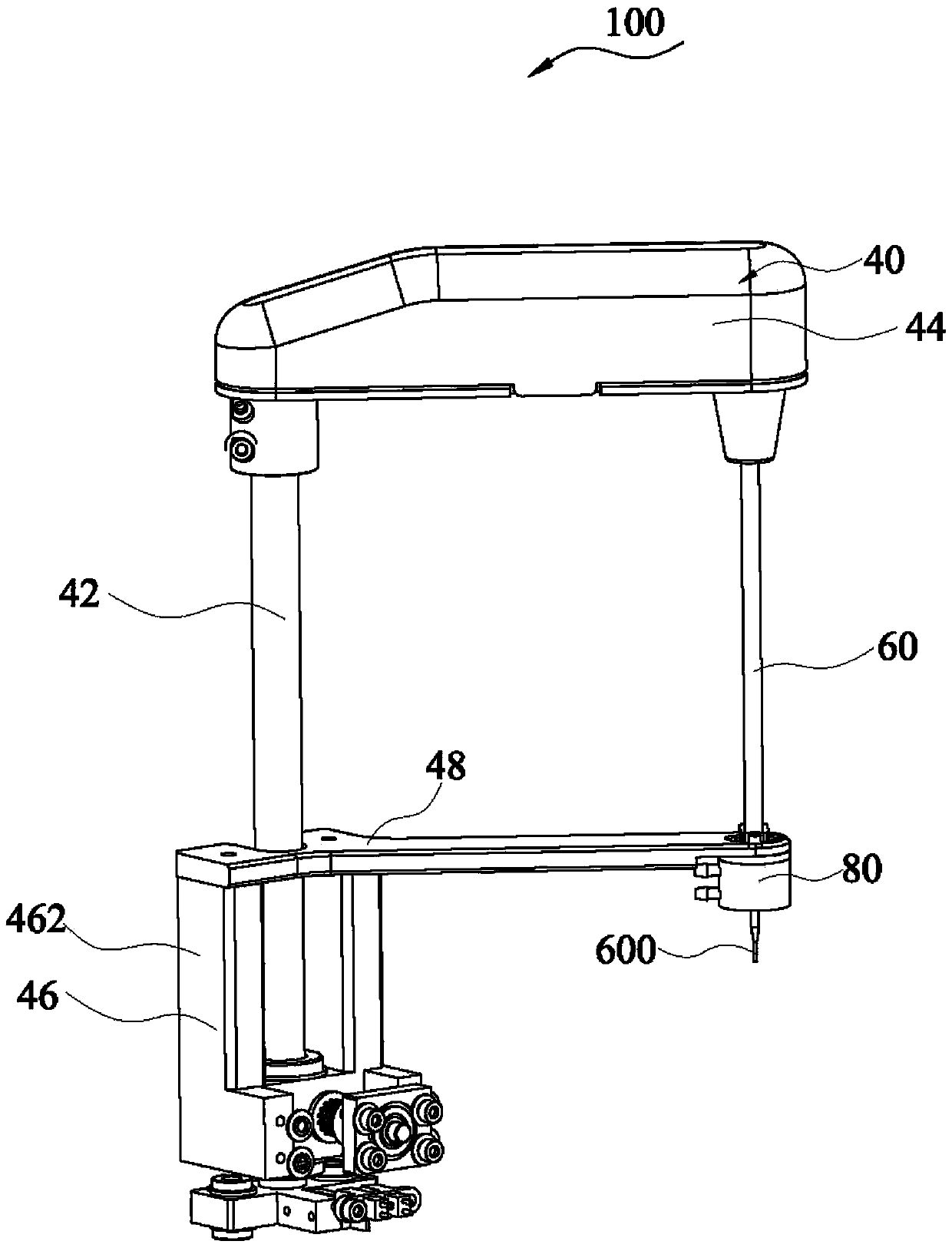Cleaning device and cleaning method for sampling needle of specific protein analysis meter