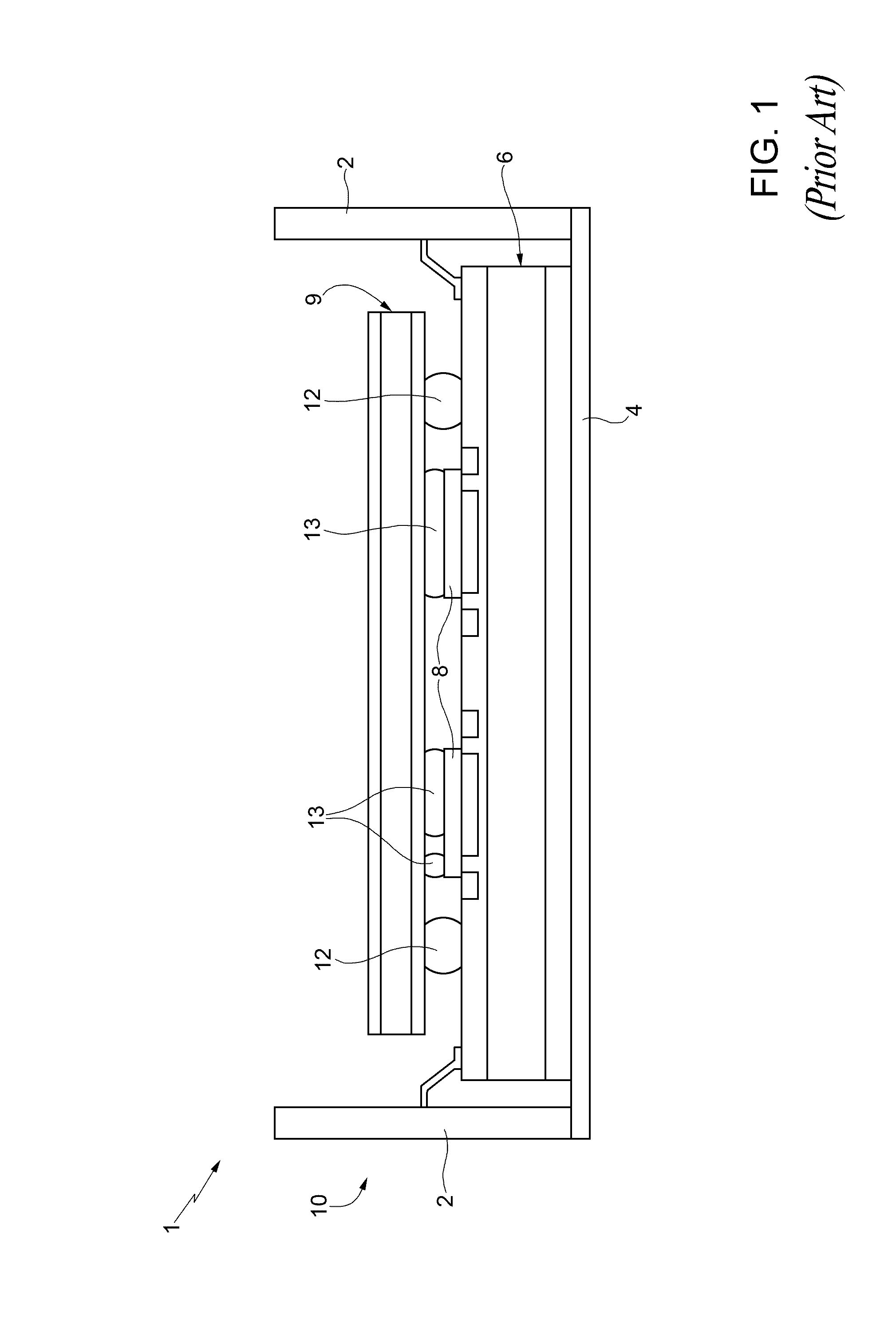 Electronic power module with enhanced thermal dissipation and manufacturing method thereof
