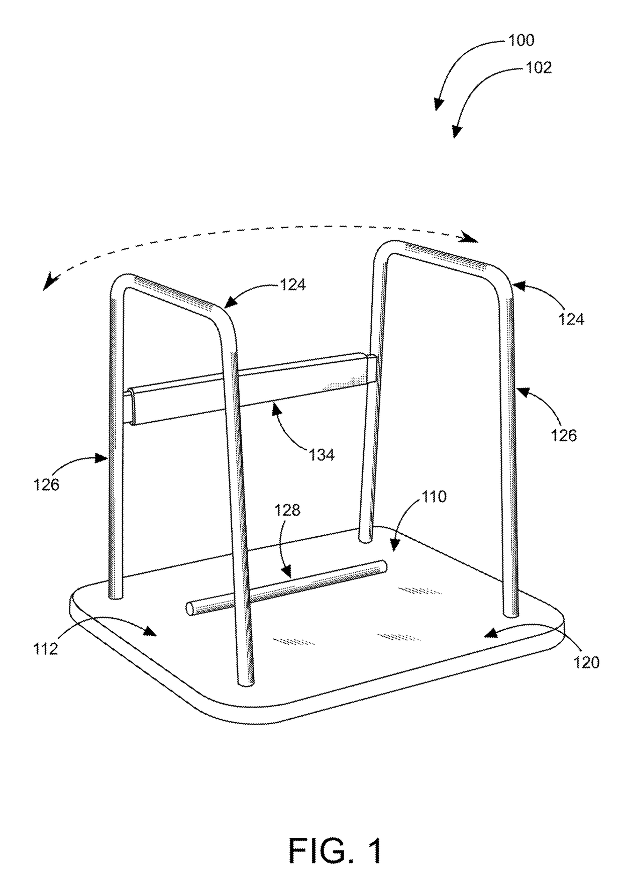 Stabilizing turning aid