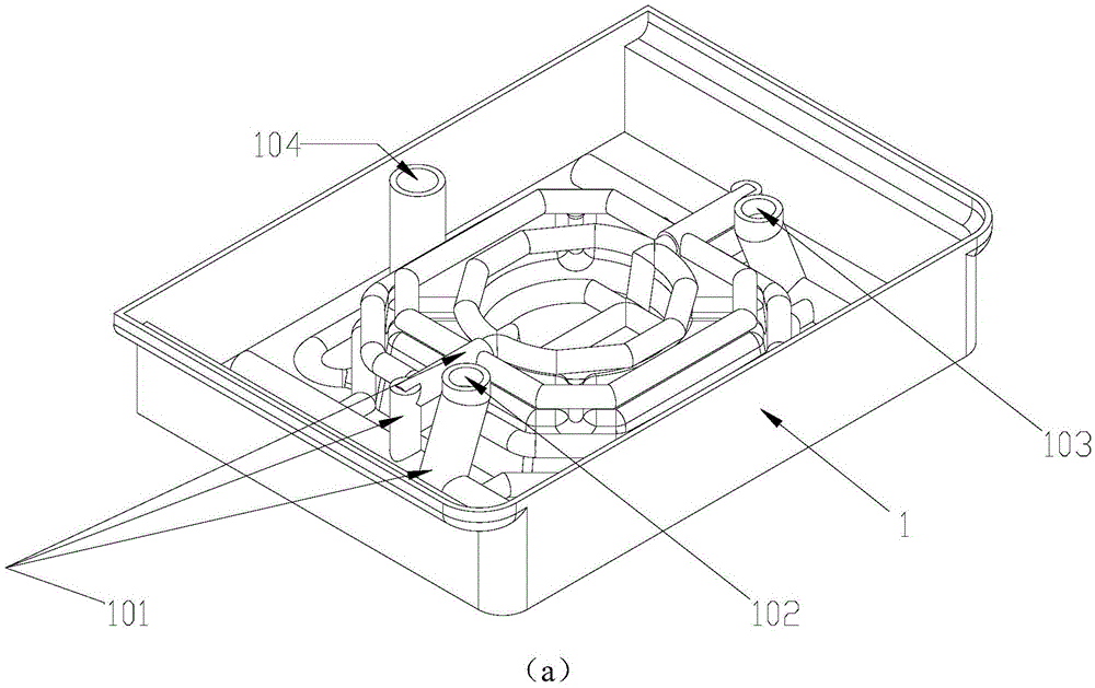 Light curing injection mold cores and manufacturing method thereof