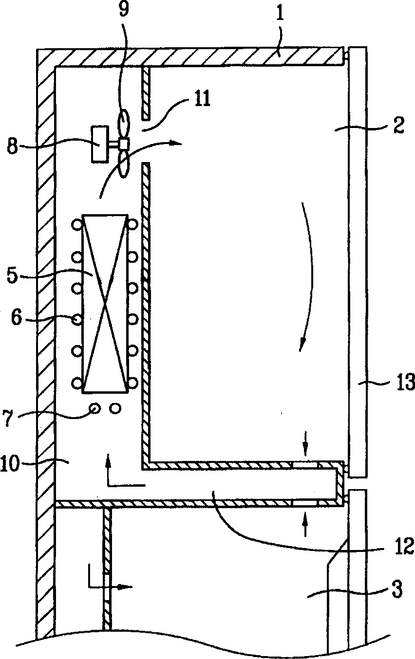 Defrosting apparatus for refrigerator and defrosting method thereof