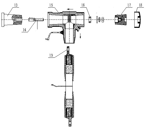 Tool for assembling flexible bus and use method of tool