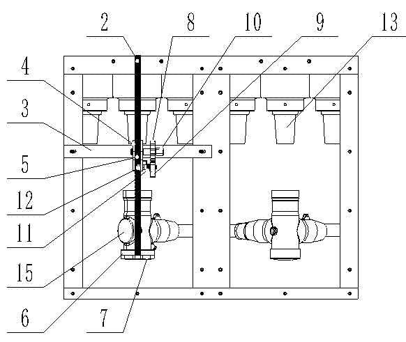 Tool for assembling flexible bus and use method of tool