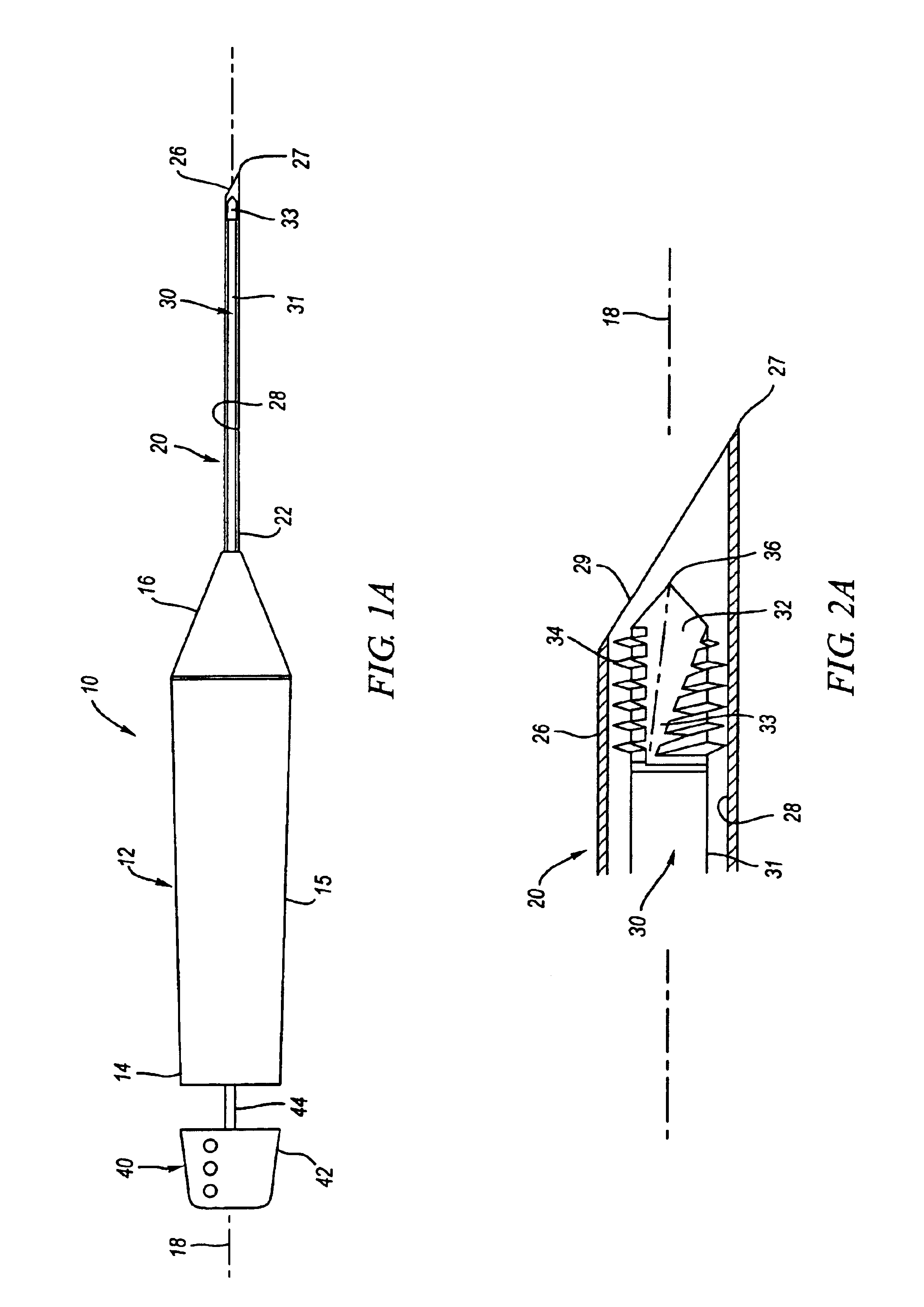 Apparatus and methods for delivering energy to a target site within bone