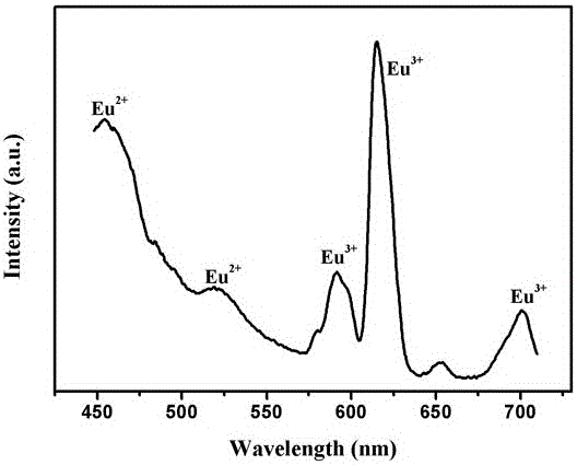 A rare earth-doped luminescent glass and its preparation method