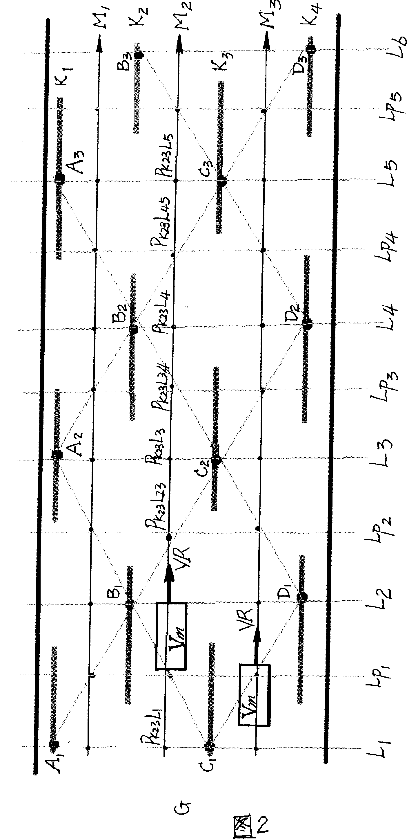 Automatic pilot system for road vehicle